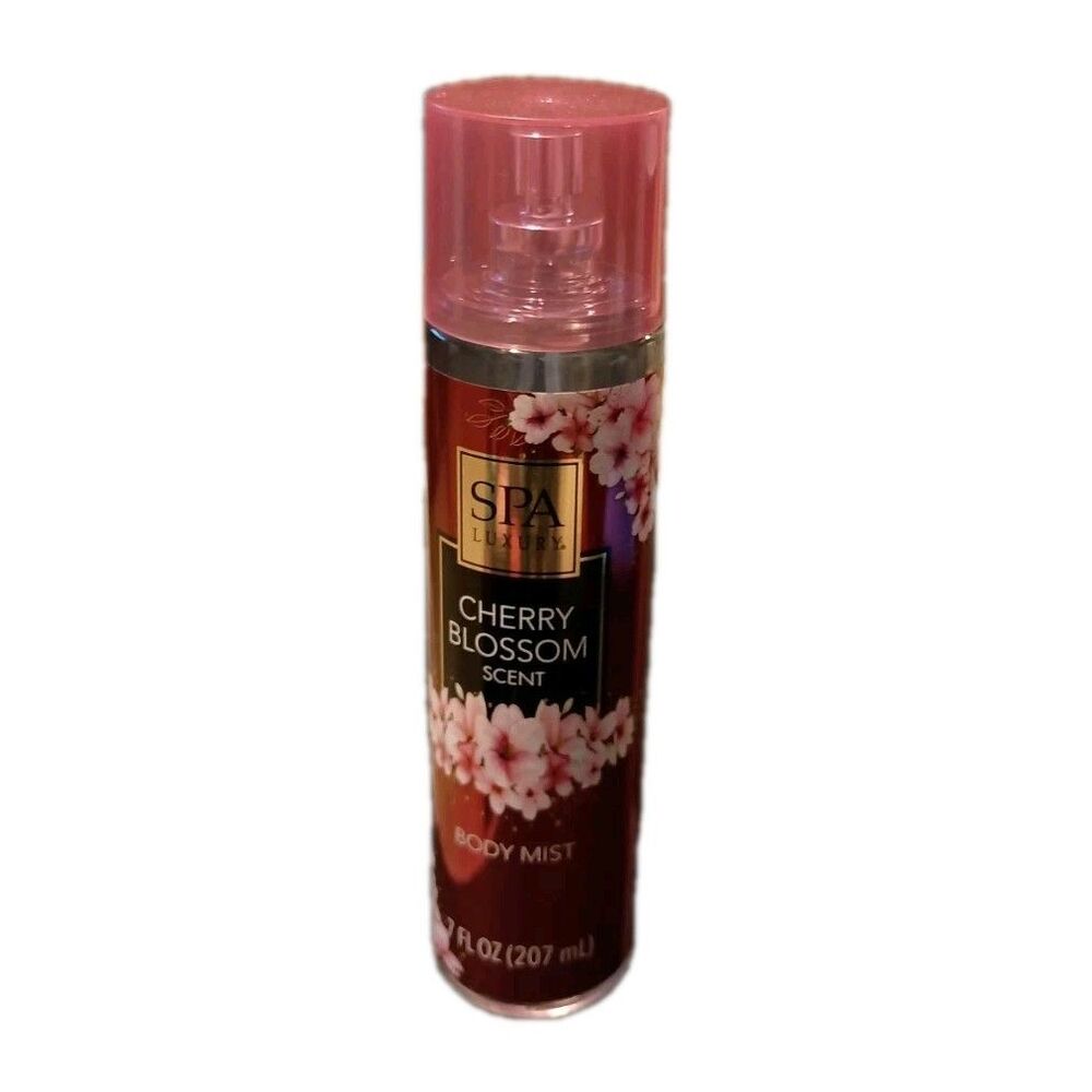 SPA Luxury Cherry Blossom Scent Body Mist 7fl Oz/207 Ml